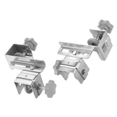 Upgrades Steel Drawer Panel Fixing Clamp with Strong 2mm Thickness & Secure Grip for Adjustable Height Installation