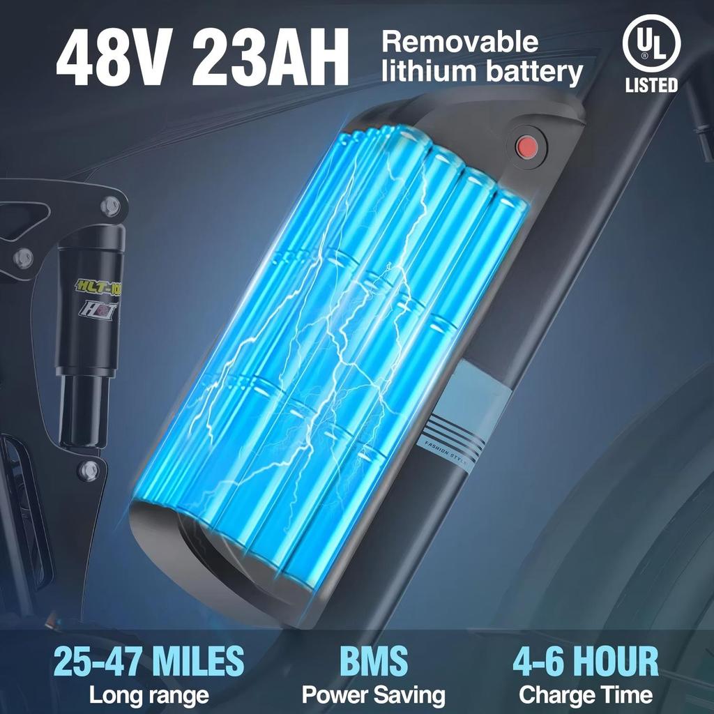 E-Bicycle  C26MAX 2000W Dual Motor 48V23AH All-terrain E-bike Hydraulic Brake Full Suspension 26*4.0 Inch Fat Tire Electric Bike