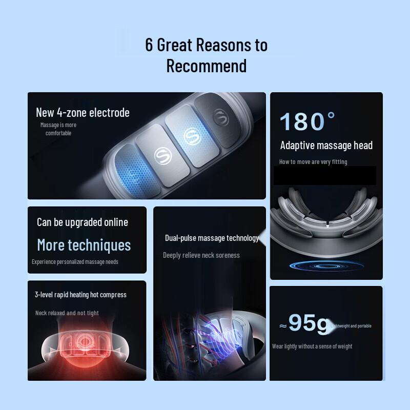 SKG K5-2 Smart Neck Massager CN Plug (adapter Included)