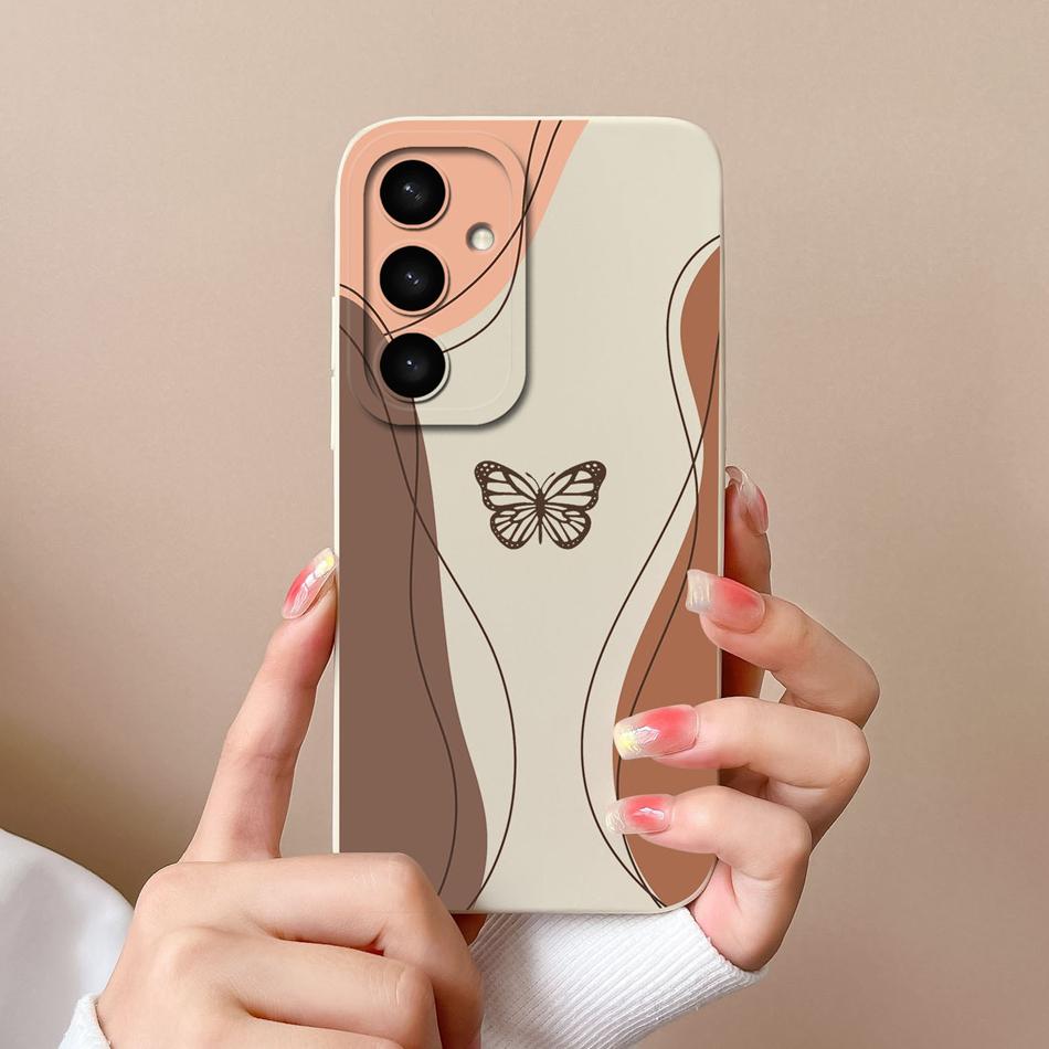 For Samsung S25 Ultra Phone Case For Samsung S25 Plus Funda For Galaxy S25 5G Soft Liquid Silicone Back Covers For Samsung S 25