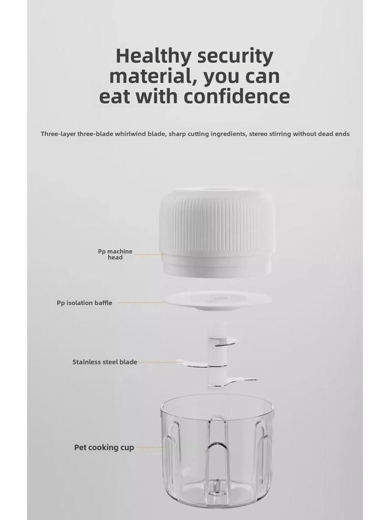 Electric Garlic Masher & Crusher