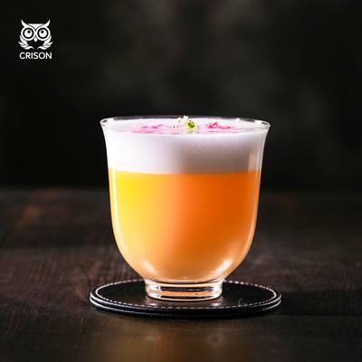 KFT01 CRISON Crystal Whiskey Glass Creative Bar Cocktail Cup Drinkware Glassware Bar Tools 295ml