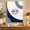 RB Leipzig Football Diamond Painting Kit 5D Full Drill DIY Diamond Mosaic Wall Art Home Decor