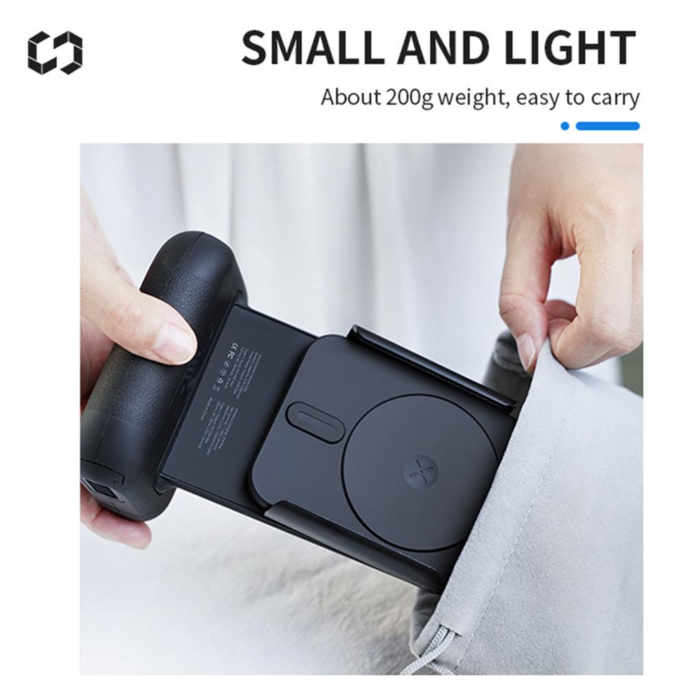 Akıllı Telefon Kamera Snap Grip 15W Kablosuz Şarj Standı Döndürülebilir Manyetik Kamera Tutacağı BT Braketi