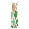 Women's Elastic Printed Long Skirt Versatile Retro Dress