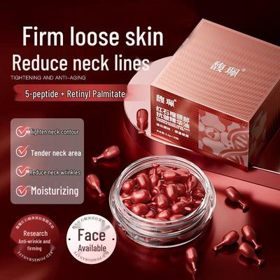 Fupei Red Pomegranate Anti-Wrinkle Neck Essence Oil