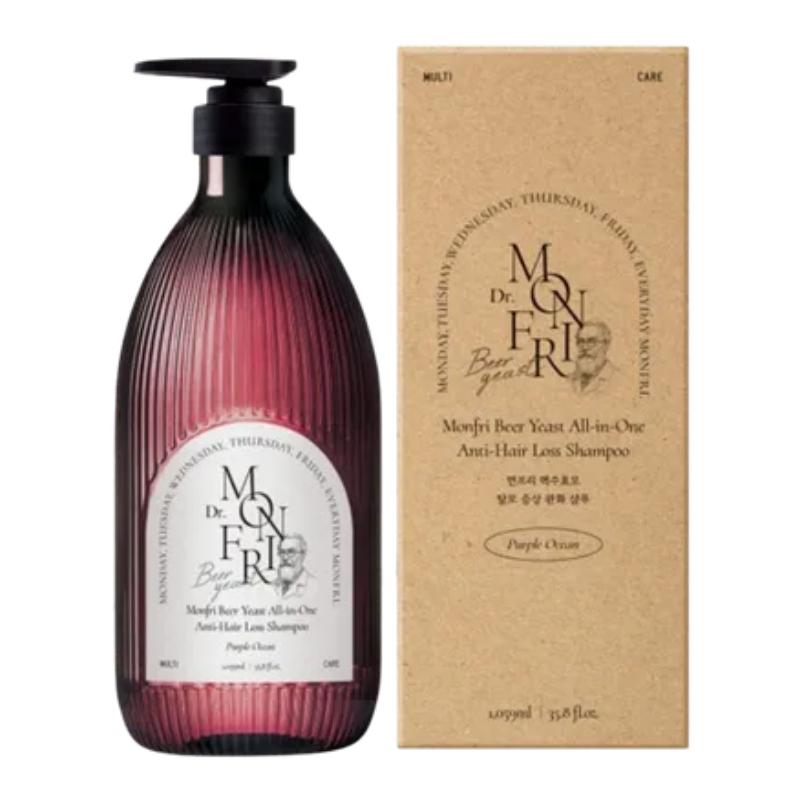 

MonFri Немецкие пивные дрожжи Средство от выпадения волос Протеин Объем Биотин Шампунь Пурпурный океан_1059 мл 1059ml 1ea