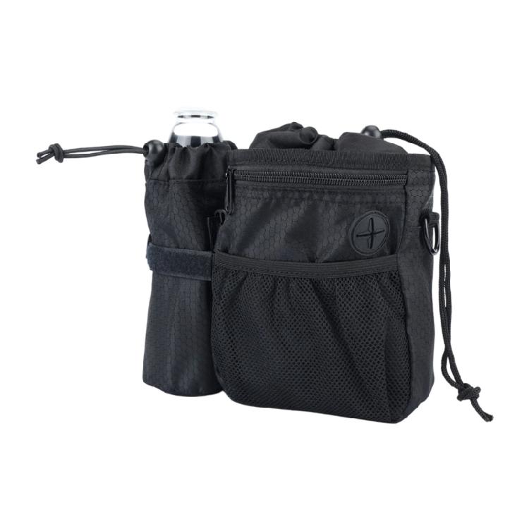 Multipurpose Adjustable Dog Treat Pouch Leakproof Design Convenient Waste Bag Holder Polyester Texture for Active Owners