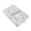 60pcs Wooden Handle Nail Brush Replacement Heads Dip Gel Nail Polish Brush  Salon Or Home Use