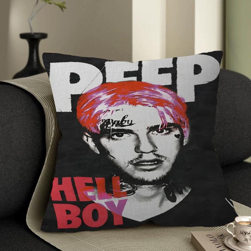 Lil Peep Pillow Gift Home Office Decoration Pillow Bedroom Sofa Car Cushion CoverPillow Case