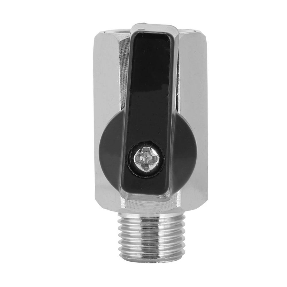 Handle Design Brass Mini Ball Mini Size Ball Valve Durable Mini Ball Valve  PC Cooling
