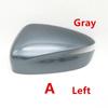 1pcs Car Wing Side Rearview Mirror Cover Cap Shell For Mazda CX-3 CX3 2013- CX-5 CX5 2015 2016