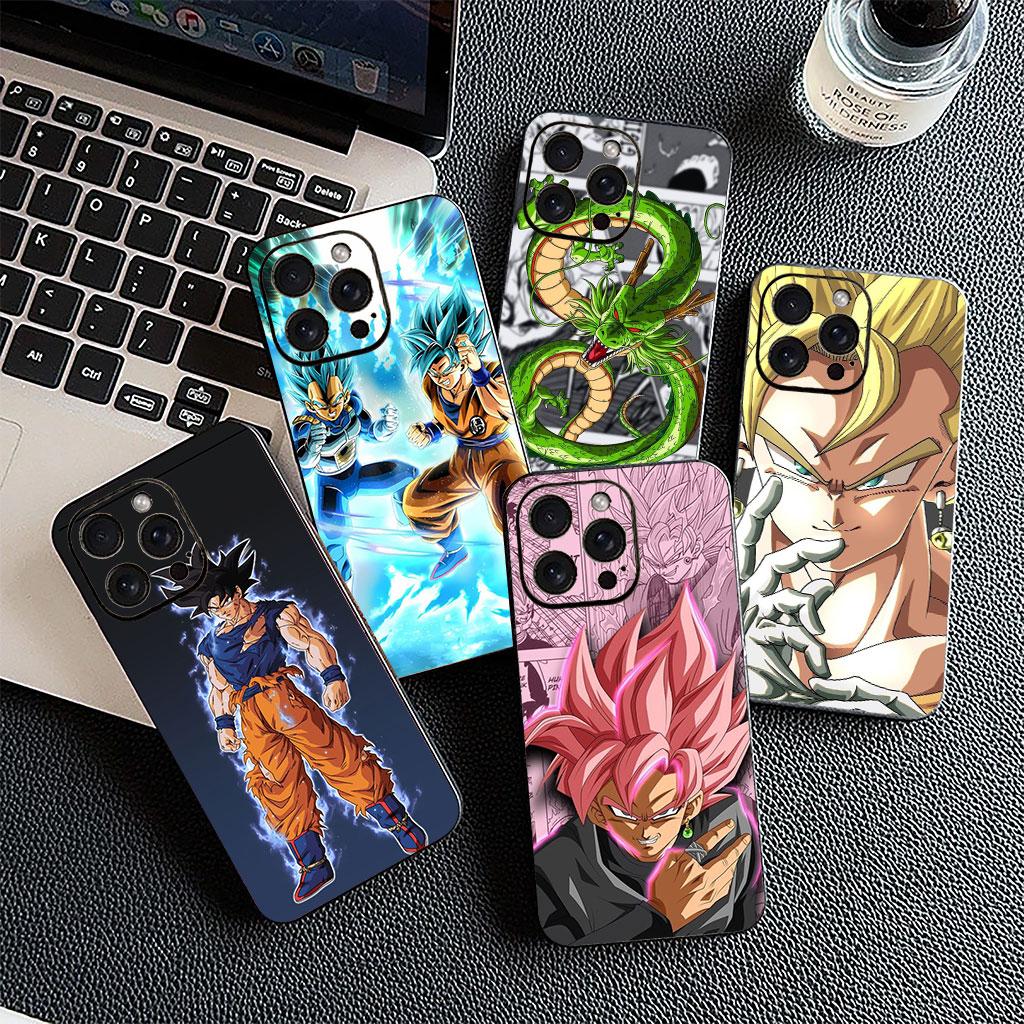 Draken Gokus Ballen Vegeta IV Super Cover voor Samsung Galaxy S25 S24 S23 Fe Ultra Plus S7 Edge A05 A06 A16 A55 A15 A35 Hoesje