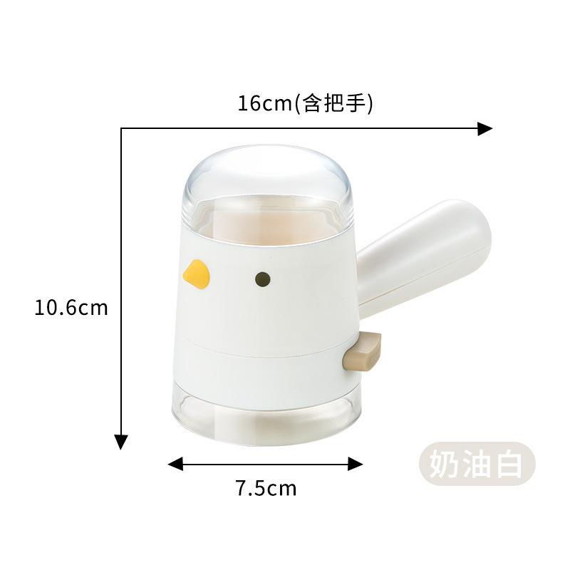 New quantitative salt tank household food grade cartoon kitchen seasoning storage