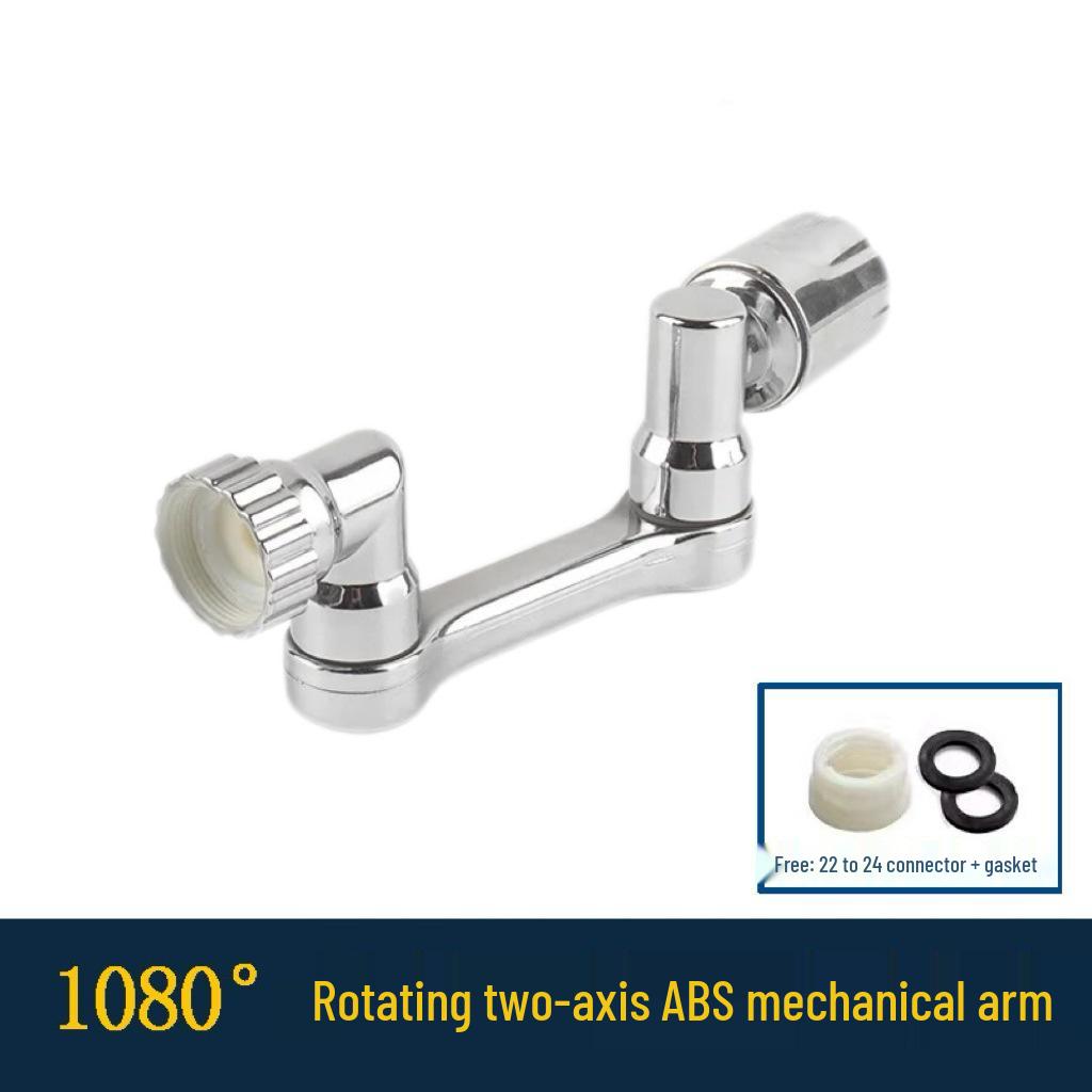 Universal Anti-Splash Swivel Mechanical Faucet Extender & Aerator