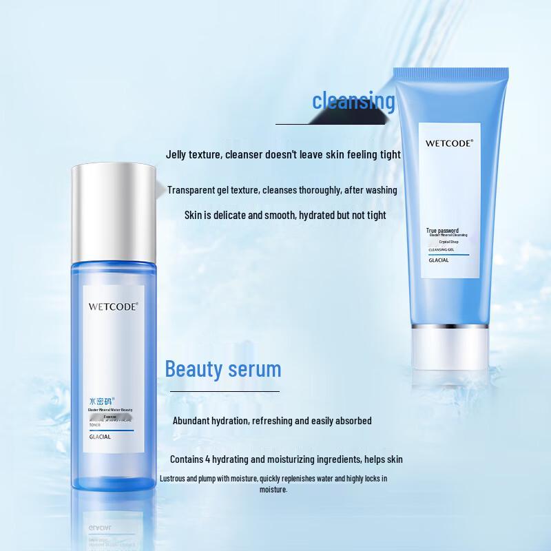 Water Secret Glacier Aqua 9-Piece Skincare Gift Set