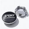 4pcs Sport Edition Logo Emblem Car Wheel Center Caps 58MM 54MM Wheels Hub Cap Sport Badge Rim Hubcaps Dust Cover Car Accessories