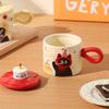 Cute Cat Birthday Gift Mug High Value Gift Box for Office Girl Water Cup for Best Friend Souvenir
