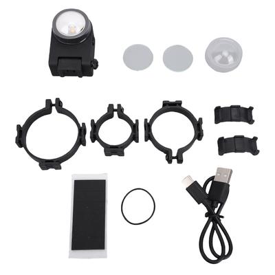Licht für Spritzpistole, Helligkeit einstellbar, multifunktional, USB-Ladefunktion, universelles Licht für Farbspritzpistolen
