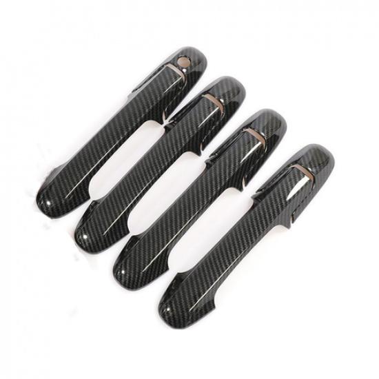 For Honda Accord 2003-2007 Carbon Fiber Car Side Door Handle Covers Trims