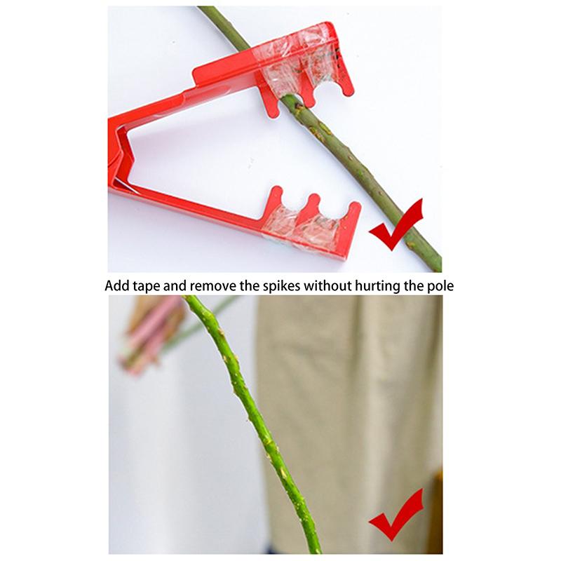 Rose Thorn Stem Leaf Stripper Rose Plier Removing Burrs Garden Tool Flower Arrangement Hand Tool
