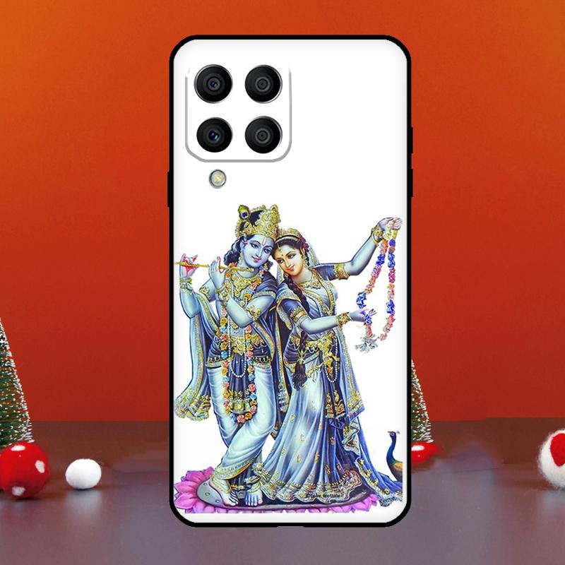 Lord Krishna Radha For Samsung Galaxy M33 M13 M35 M53 M11 M21 M31 M55 M15 M14 M34 M54 M12 M32 M52 M06 M16 Case