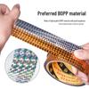 Gold Glitter BOPP Tape for DIY, Wedding, and Decoration