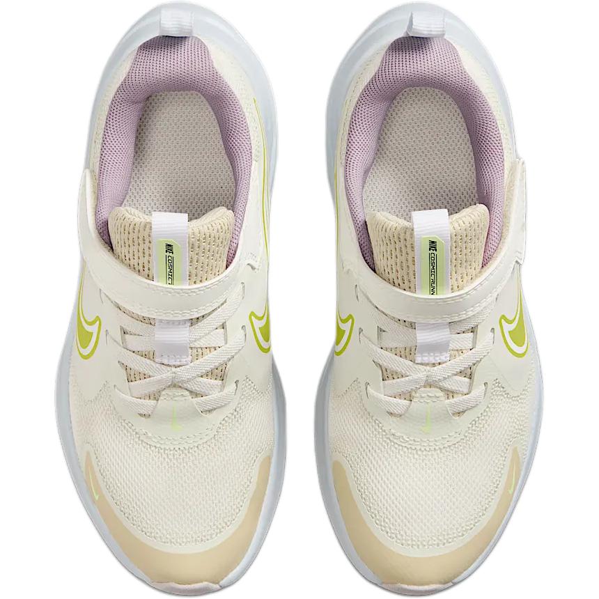 New Nike Cosmic Runner Slip Resistant Cushioning Low Top Kids Lifestyle Shoes White Kids' IH0944-130