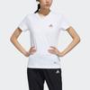 Adidas Panda Print Crew Neck Sports Tee Women Tops White GP1846