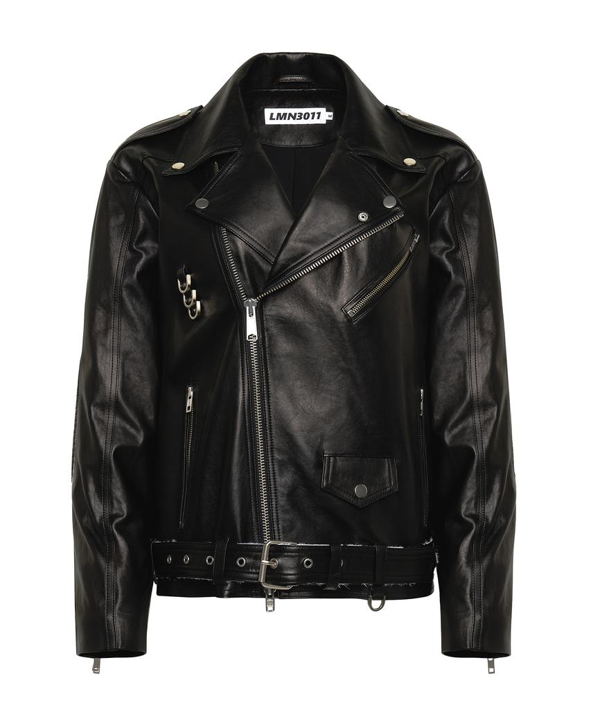 Lmn3011 4D Rider Jacket-Black