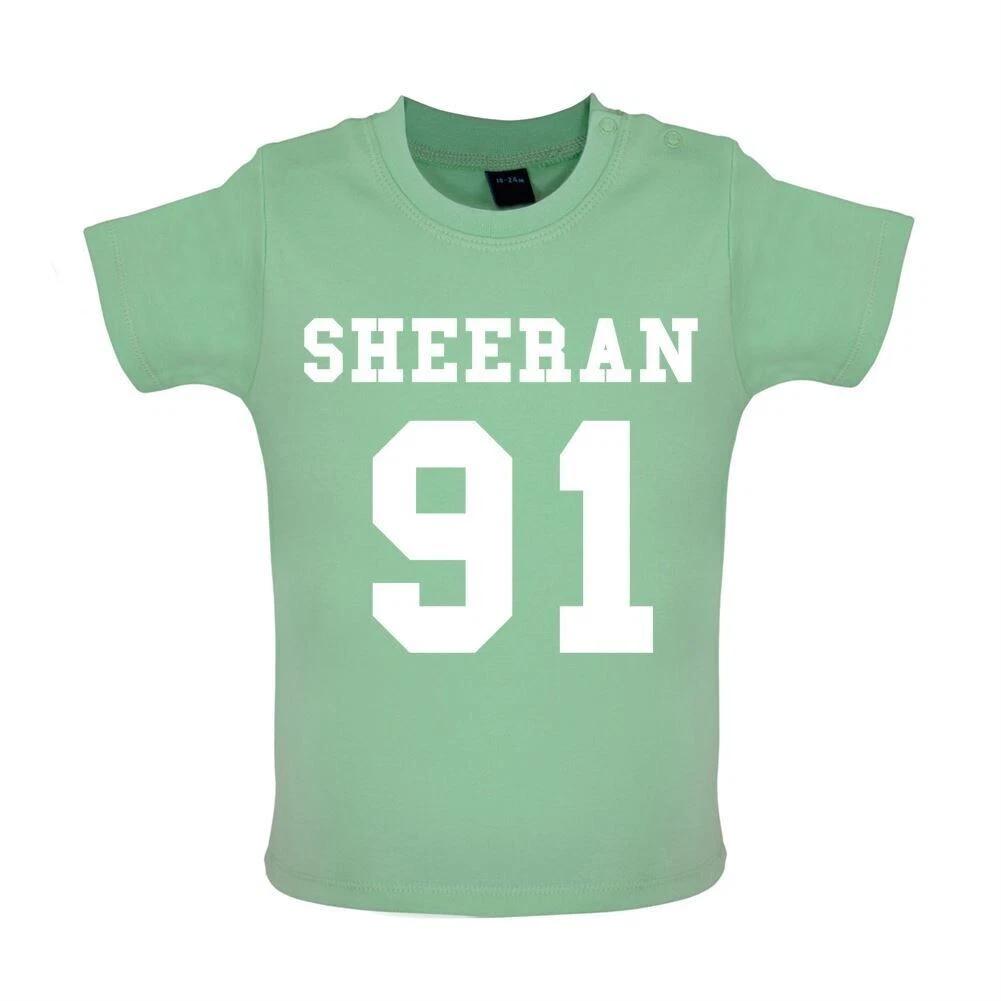 

Sheeran 91 - Baby Kids Boys Girls Unisex T-Shirt / Babygrow - Ed 1991 Fan Tour Love Music Gig Musician 140