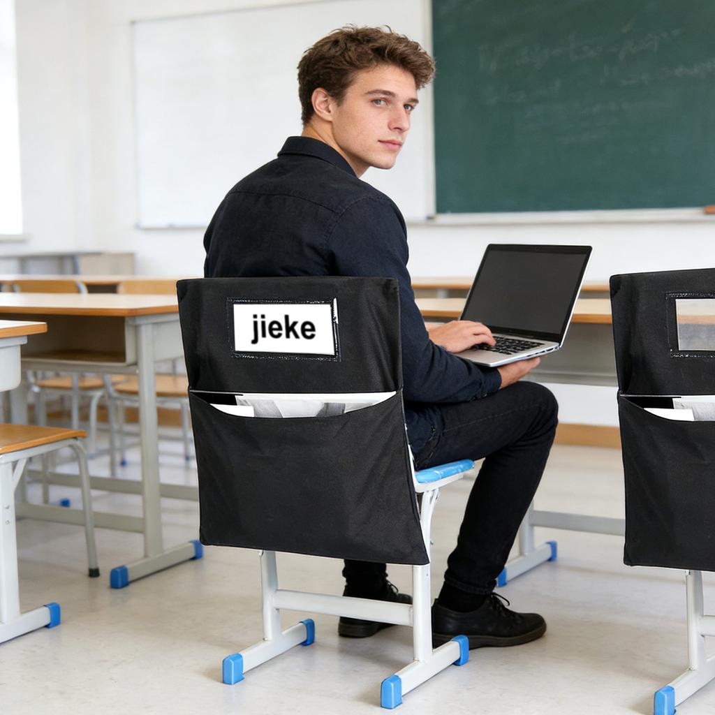 Schreibwaren-Aufbewahrungstasche Stuhl-Taschen-Organizer Mit Mehreren Taschen Stuhllehnen-Taschen-Tafel Für Schulklasse Stuhl-Sitzlehnen-Organizer