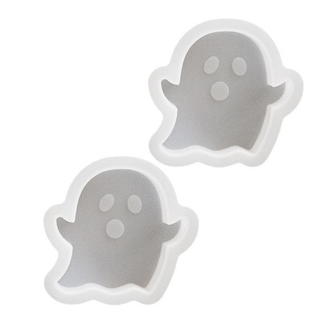2Pcs Halloween Pumpkins Skull Bat Coffin Silicone Molds for Epoxy Resin Candle Soap Concrete Cement Silicone Moulds