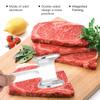 Ciocan multifuncțional pentru fragezirea carnei, rezistent la rugină, pentru carne profesională, pisator de carne, ciocan de carne rezistent pentru friptură, BBQ, ustensile de bucătărie de gătit