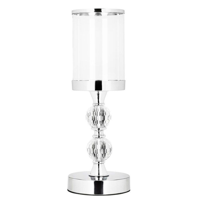 Bougeoirs - SPRINGOS - Lot de 3 - Métal - Argent - Décoration intérieure