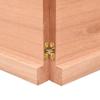 Vidaxl Blat, Jasnobrązowy 160X50X(2-4)Cm Drewno Z Naturalną Krawędzią