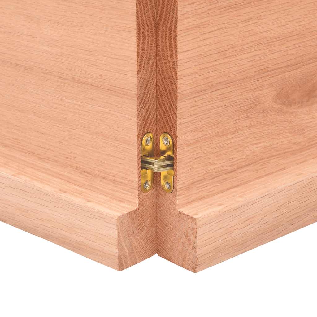 Vidaxl Blat, Jasnobrązowy 160X50X(2-4)Cm Drewno Z Naturalną Krawędzią