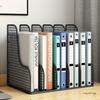 Four-Tier A4 Metal File Organizer and Bookcase