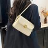 Temperament Bag Women's 2025 New Versatile Fashion Simple Messenger Bag Retro Foreign Style One Shoulder Women's Small Square Bag Tide