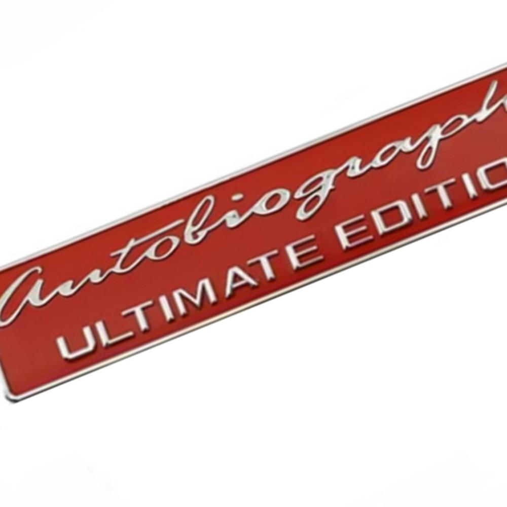 Autoliography SPORT ULTIMATE EDITION Abzeichen Auto Emblem für R-ange-R-over E-voque D-EFENDER D-iscovery Styling Stamm Logo Aufkleber