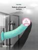 Realistic Silicone Dildo with Suction Cup: Unisex Adult Masturbator