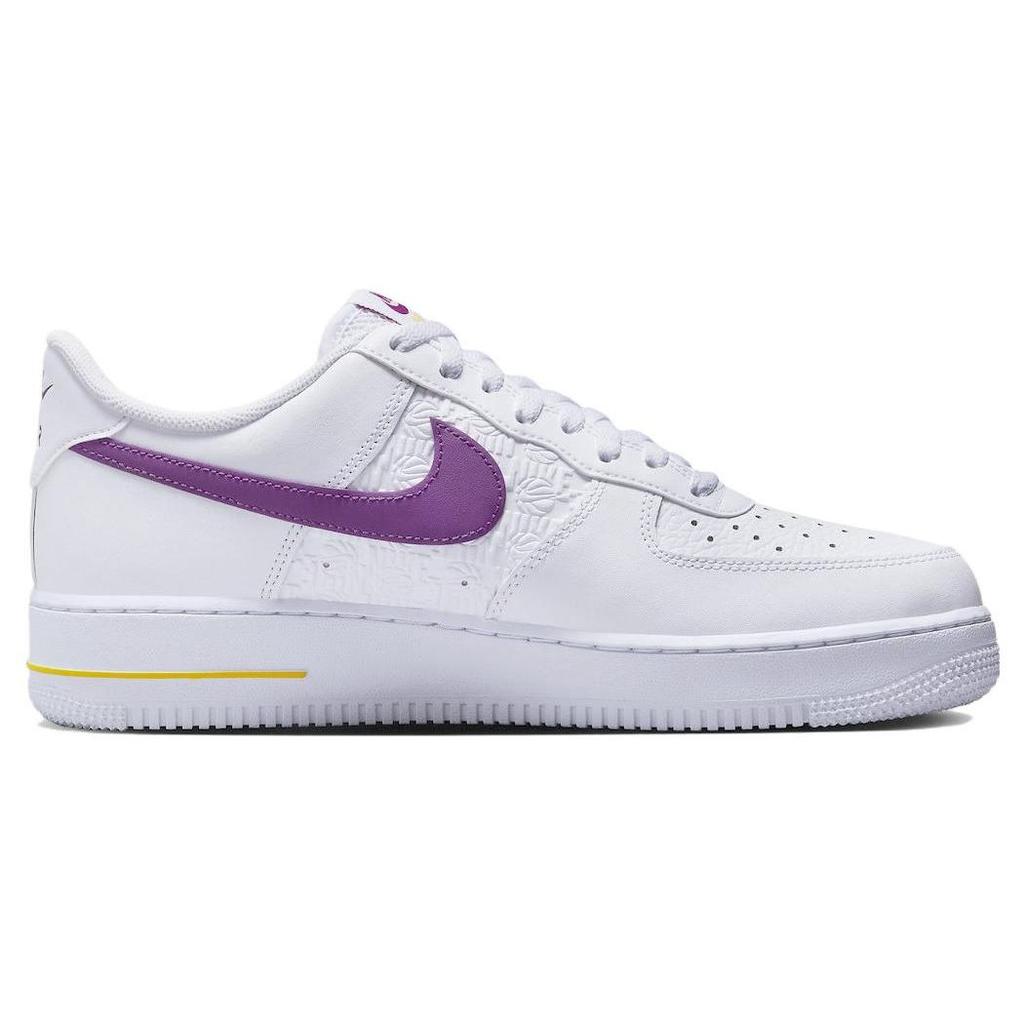Nike Air Force 1 '07 'Embossed Hoops Lakers' FJ4209-100