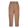 Women's Capris Cargo Joggers Mid Rise Cropped Cargo Pants Summer Quick Dry Hiking Pants with Multi Pockets