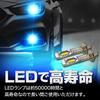 Meliore LED H1 Fog Lamps, Headlight Bulbs, Vehicle Inspection Compliant, Universal Fit, 12V, High Brightness, 72W, 7000lm, 6000k, White
