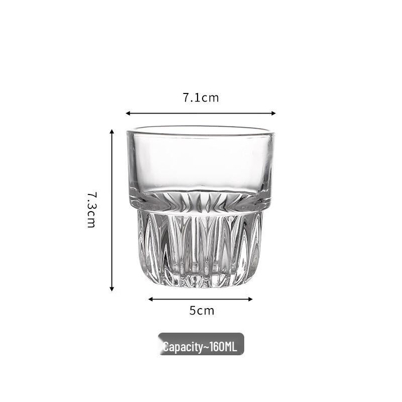 

Heat-Resistant Stackable Glass Tumbler Set