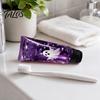 Portable Sensory Tools Halloween Toothpaste Stress Ball, Ghost Purple Starry Slow Rising Soft Tpr Decompression Fidget Toy, Squeeze for Anxiety Relief