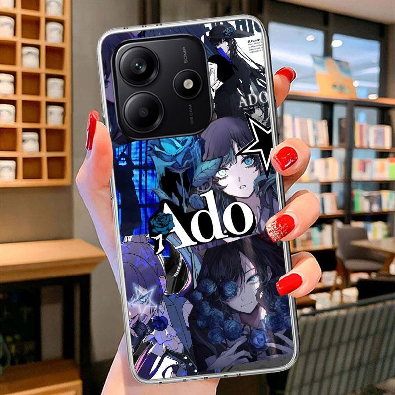 Ado Kyogen X Uta Phone Case For Xiaomi Redmi Note 15 14 13 12 11 10 Pro Plus 14S 12S 11S 11T 11E 10S Soft Fundas Shell Redmi Not