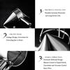 New Multi-Caliber Stainless Steel Funnel Dispenser Stand Cupcakes Baking Maker Tools Kitchen Accessori Pancake Batter Dispenser