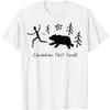 HQDSAD Kanadisches Fast Food Lustiger Bär Lustiges Cooles Tier Geschenk T-Shirt