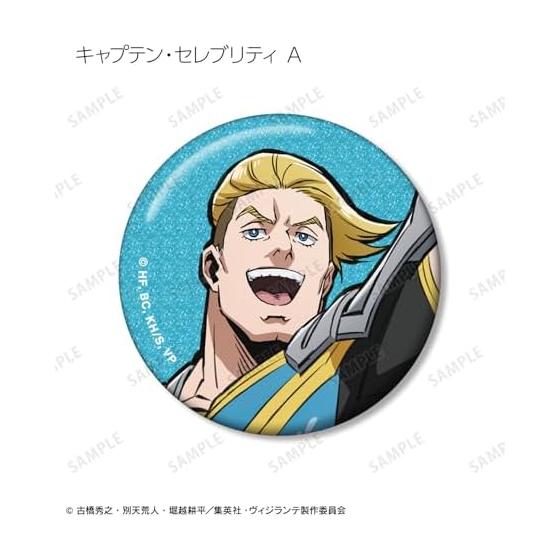 My Hero Academia ILLEGALS Trading Glitter Can Badge 12-Piece Box (The Crawler, PopStep, Knuckle Duster, Captain Celebrity, Eraser Head, Hachisuka